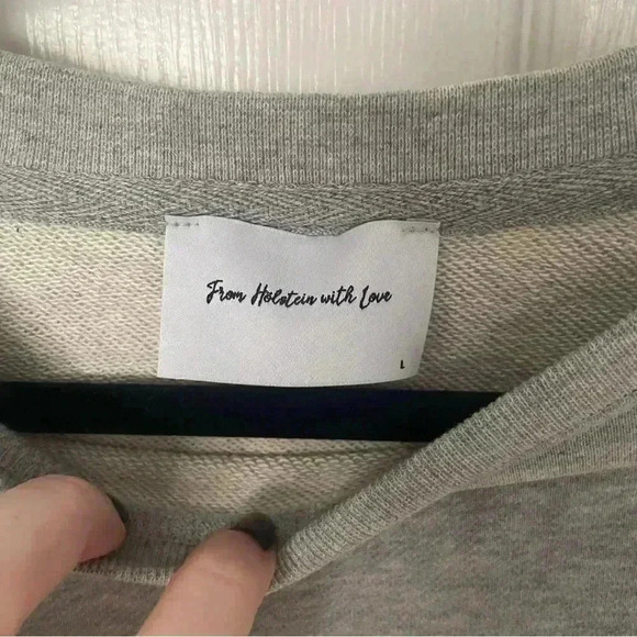 ULTRA RARE ORIS Watch Brand Sweater Large Mens, Fits Smaller ORIS BEAR Logo - Picture 3 of 7